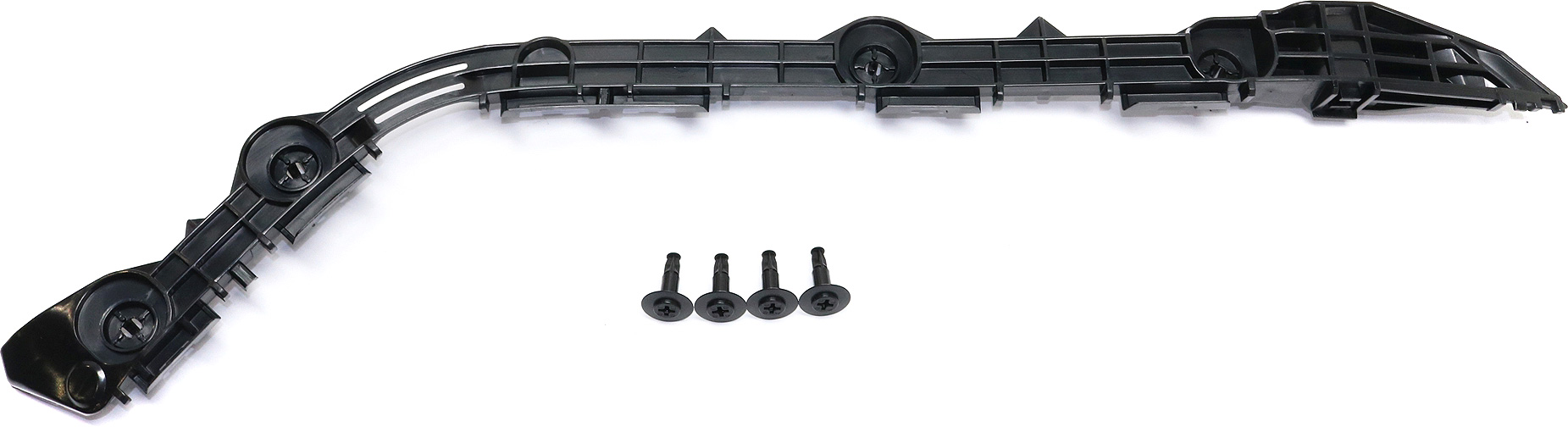 AM ES300H ES350-13-18 REAR BUMPER SUPPORT LH Side Support Plastic ES350-16-18 Japan North America Built Vehicle SKU REPL762208 Partslink LX1142102 OEM 5215806060