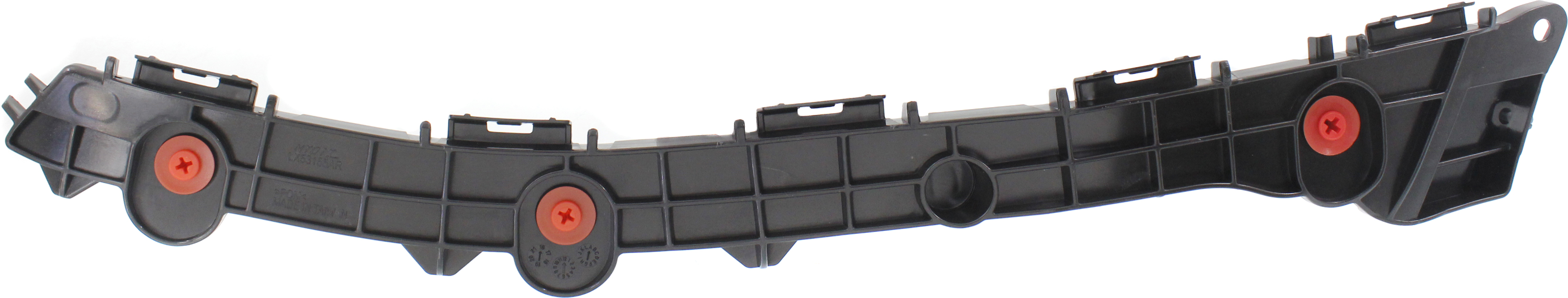 AM RX350 RX450H 16-22 REAR BUMPER RETAINER RH Upper Cover Primed RX350 Canada Japan Built Vehicle SKU REPL763311 Partslink LX1133103 OEM 525750E050