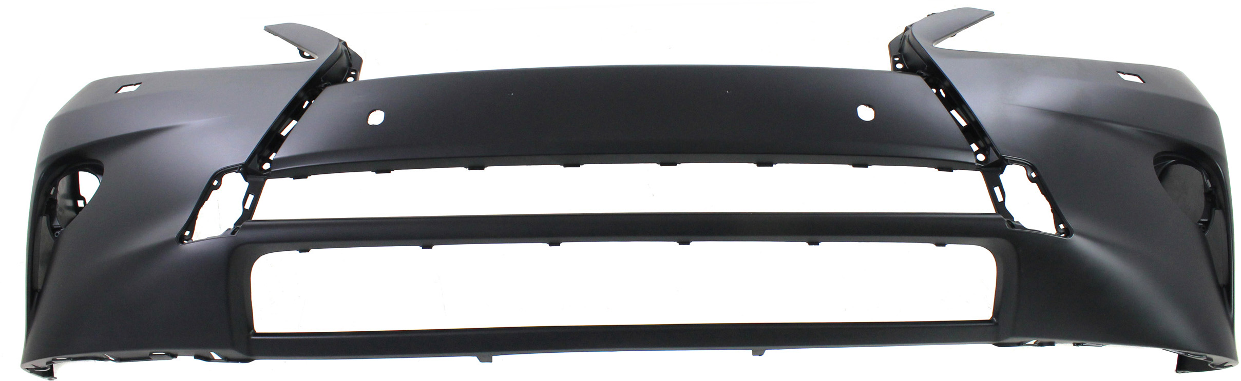 AM RX350 RX450H 13-15 FRONT BUMPER COVER Prmd w o F Sport Pkg w HLW and IPAS Holes RX350 Canada Built SKU REPLX010304P Partslink LX1000243 OEM 521190E915