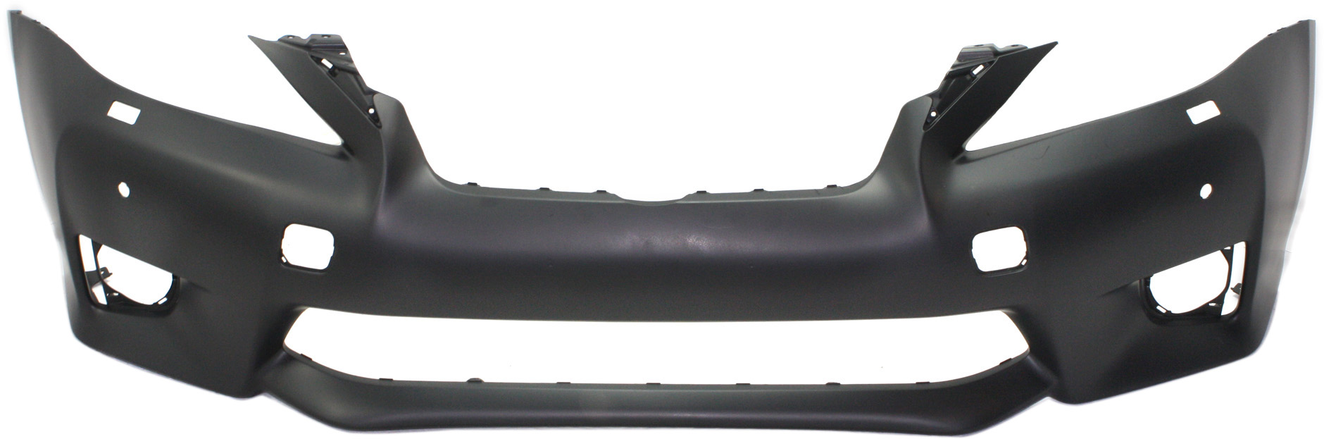 AM CT200H 11-13 FRONT BUMPER COVER Primed w F Sport Pkg w Parking Aid Snsr and HLW Holes SKU REPLX010305P Partslink LX1000236 OEM 52119WY904