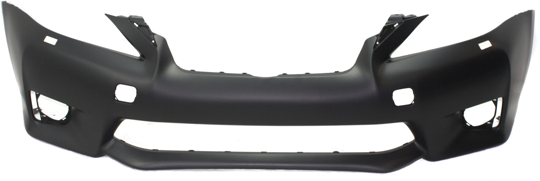 AM CT200H 11-17 FRONT BUMPER COVER Primed w F Sport Pkg w HLW Holes w o Parking Aid Snsr Holes SKU REPLX010306P Partslink LX1000237 OEM 5211976919-5211976927