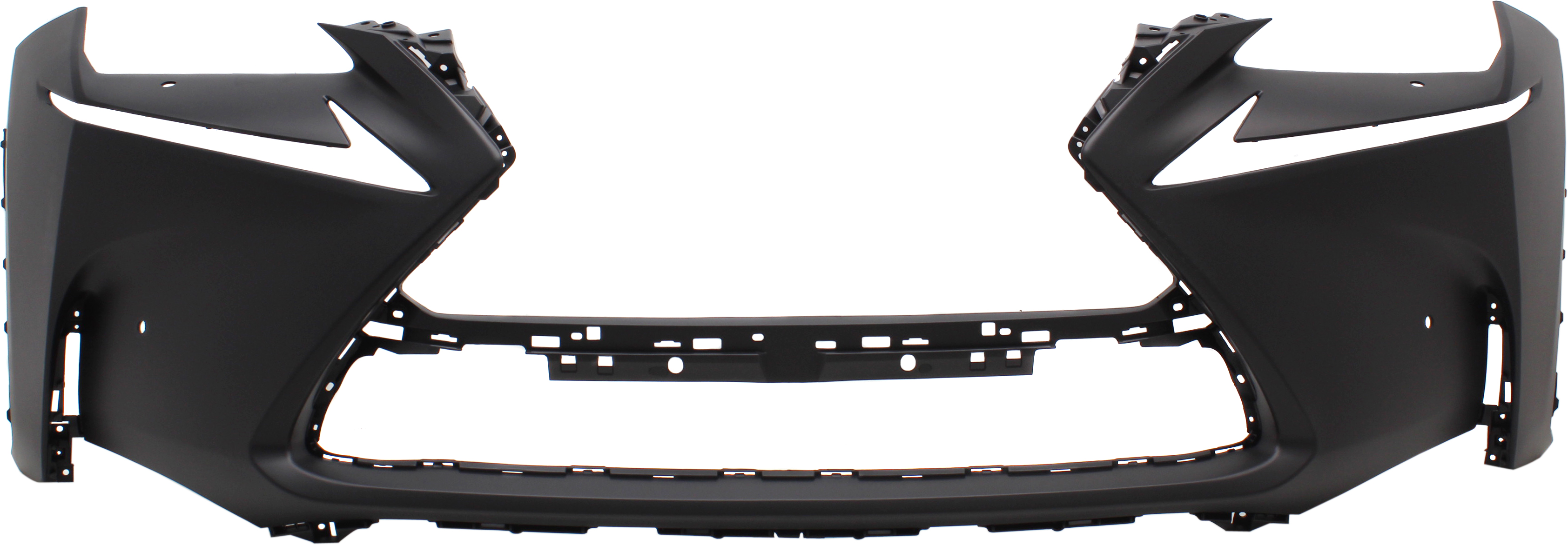 AM NX200T 15-17 FRONT BUMPER COVER Primed w F Sport Pkg w Park Distance Control Sensor Holes w Headlight Washer Holes SKU REPLX010316P Partslink LX1000302 OEM 5211978901