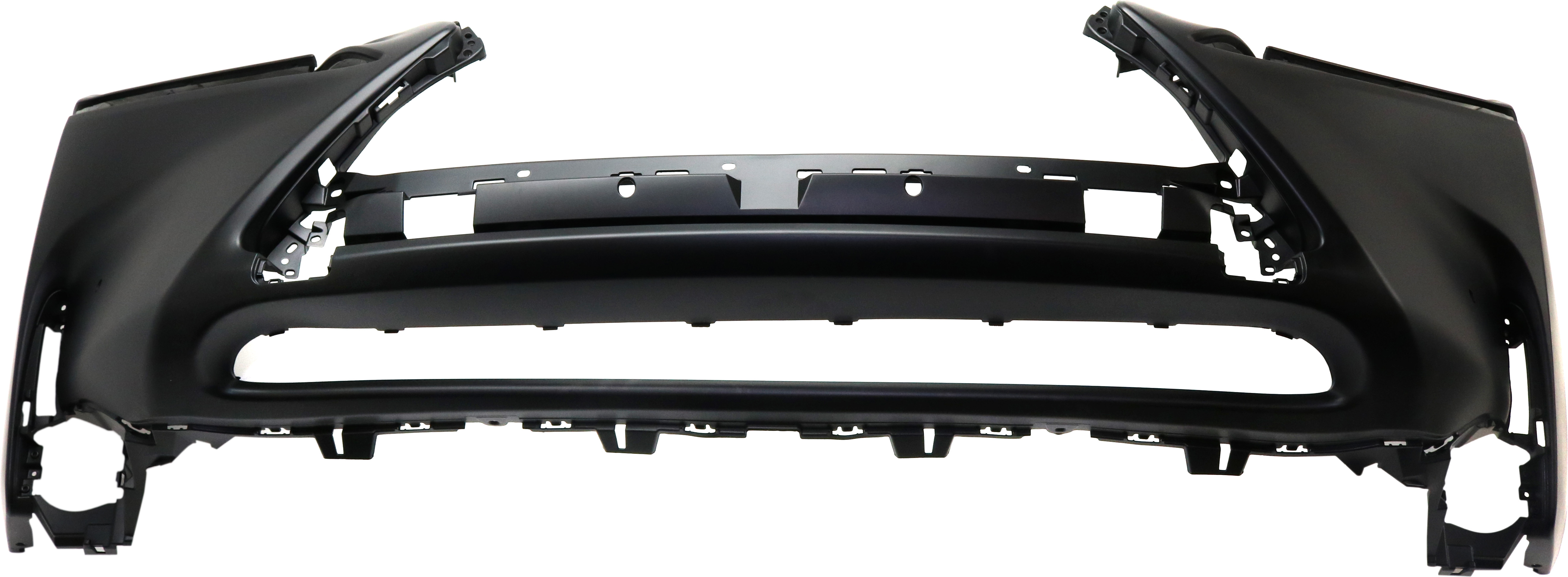 AM NX200T NX300H 15-17 FRONT BUMPER COVER Primed NX200T w o F Sport Pkg w Park Distance Control Sensor Holes w o Headlight Washer Holes CAPA SKU REPLX010319PQ Partslink LX1000288C OEM 5211978905