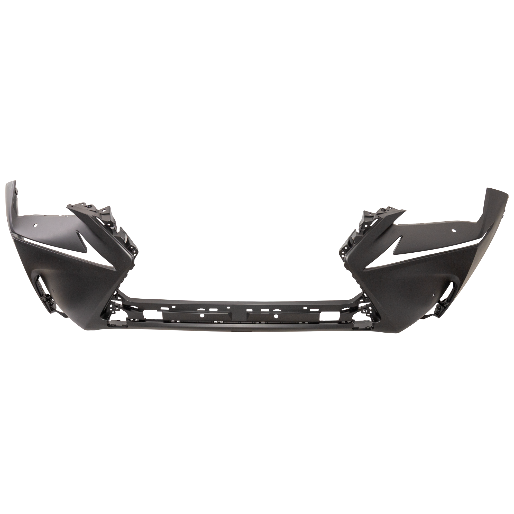 AM NX200T NX300H 15-17 FRONT BUMPER COVER Primed NX200T w o F Sport Pkg w Park Distance Control Sensor Holes w Headlight Washer Holes SKU REPLX010320P Partslink LX1000289 OEM 5211978907