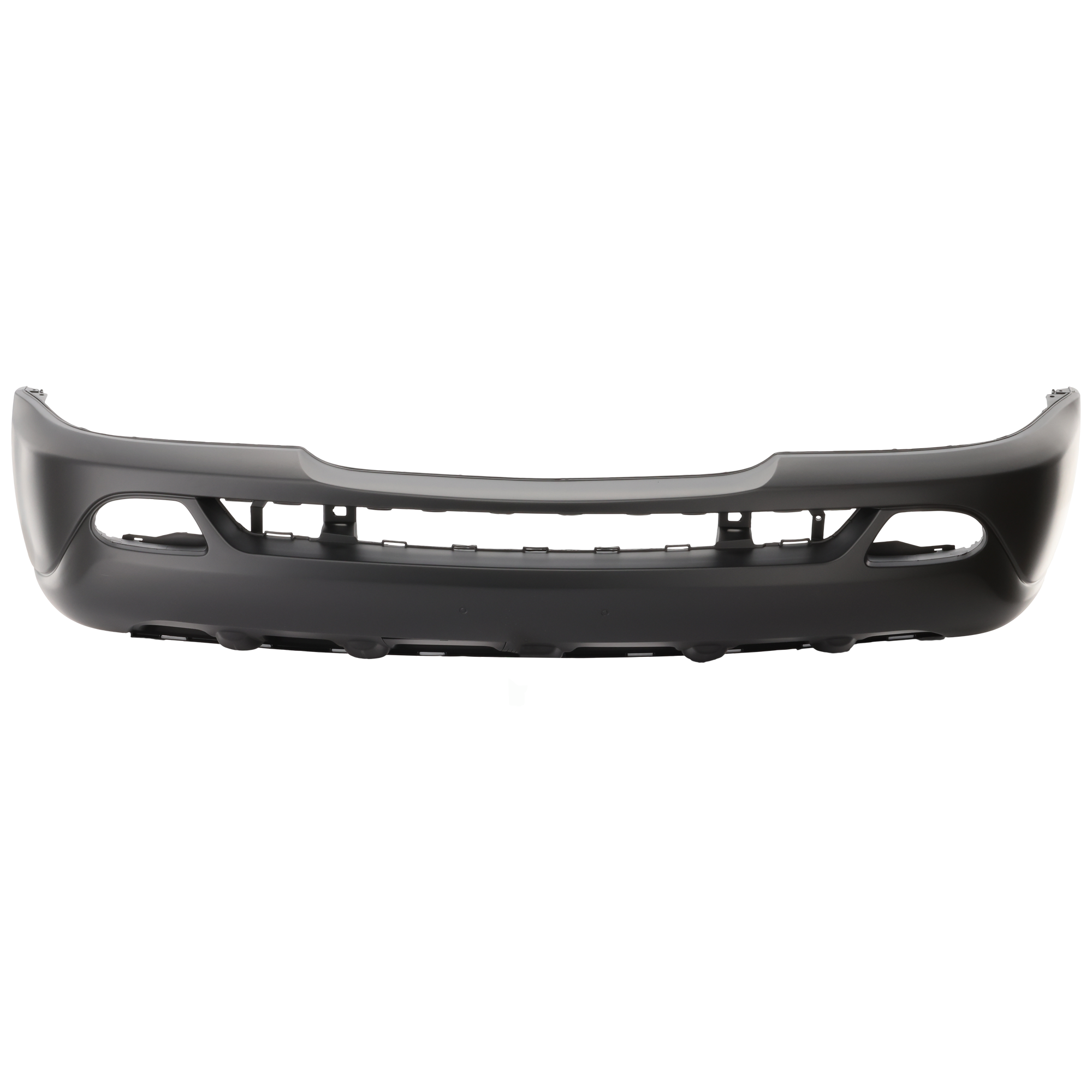 AM ML CLASS 01-05 FRONT BUMPER COVER Primed w o HLW and Parktronic Holes SKU REPM010307P Partslink MB1000162 OEM 1638804570