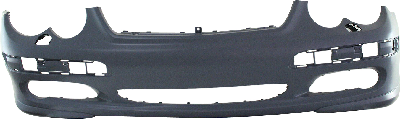 AM C CLASS 02-04 FRONT BUMPER COVER Primed w o AMG Styling Pkg w Headlight Washer Holes Coupe SKU REPM010311P Partslink MB1000202 OEM 2038854725