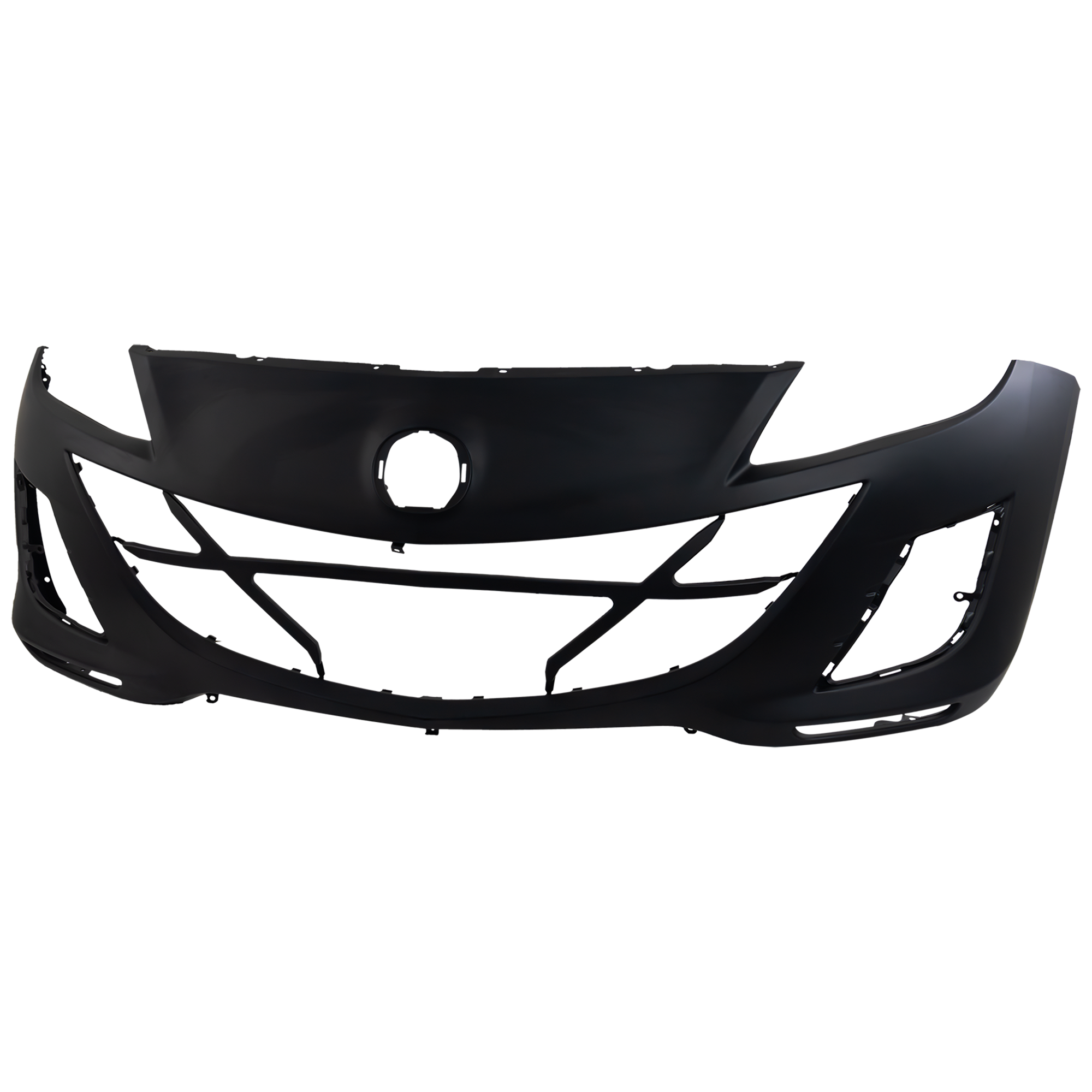 AM MAZDA 3-10-10 FRONT BUMPER COVER Primed 2.0L Eng CAPA SKU REPM010312PQ Partslink MA1000223C OEM BCW850031JBB