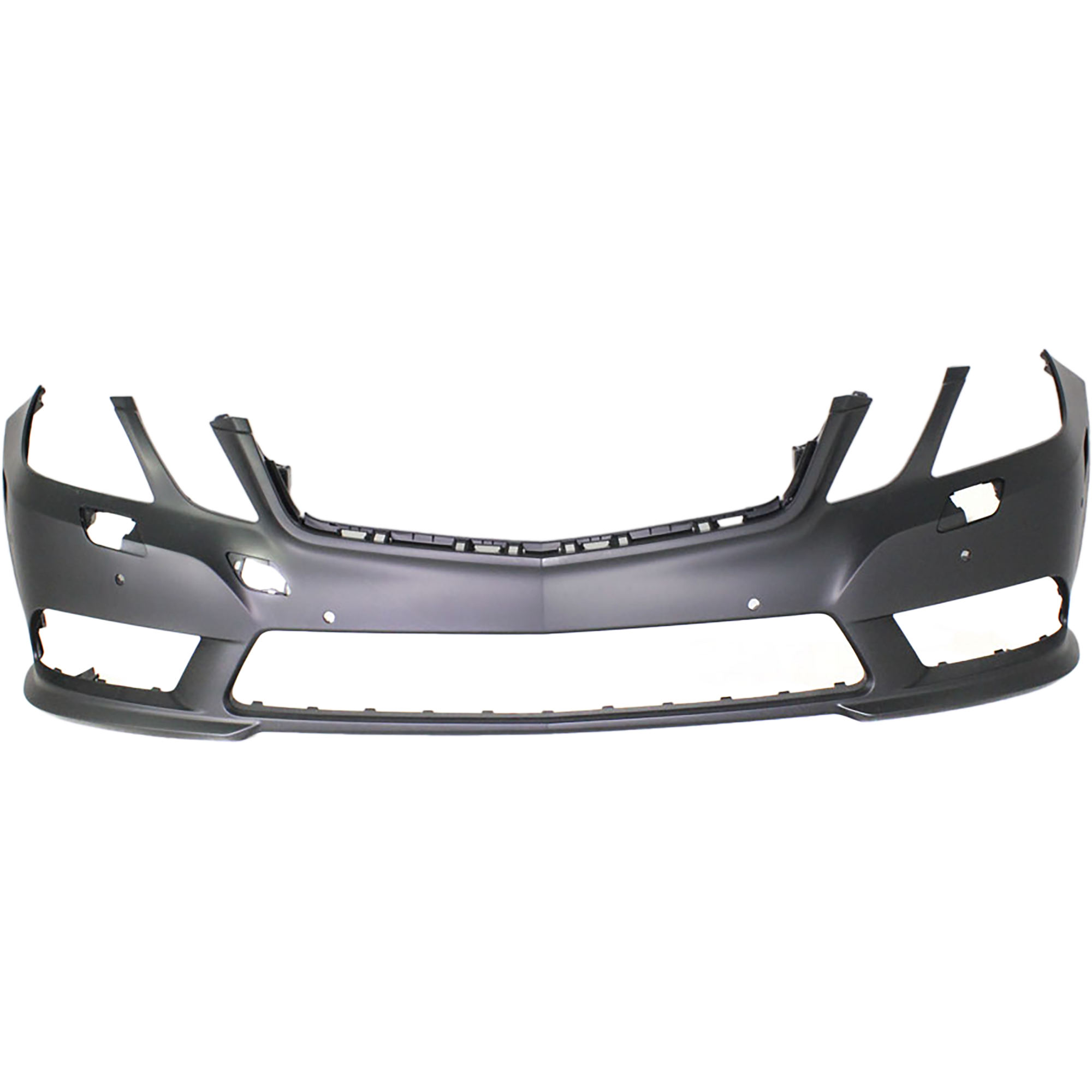 AM E350 E550-10-13 FRONT BUMPER COVER Primed Exc. E63 Model Sedan Wagon w AMG Package w Headlight Washer Holes and Parktronic Holes CAPA SKU REPM010316PQ Partslink MB1000301C OEM 21288027409999
