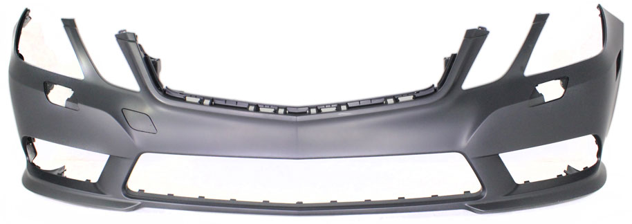 AM E CLASS 10-13 FRONT BUMPER COVER Prmd w AMG Pkg w Headlight Washer Holes w o Parktronic Holes Exc E63 Mdl Sdn Wgn SKU REPM010317P Partslink MB1000303 OEM 21288026409999
