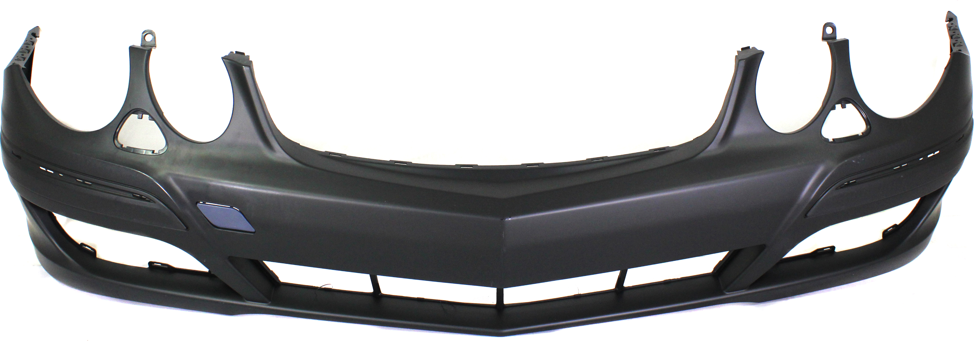 AM E CLASS 07-09 FRONT BUMPER COVER Prmd w o AMG Styling and Sport Pkg w HLW w o Parktronic Holes SKU REPM010361P Partslink MB1000270 OEM 2118802440