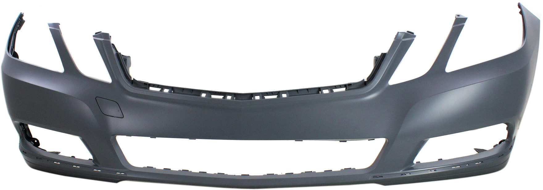 AM E350 E350 E550-10-13 FRONT BUMPER COVER Primed w Classic Trim Pkg w o AMG Styling Pkg w o Headlight Washer Holes and Parktronic Holes Sedan Wagon SKU REPM010365P Partslink MB1000309 OEM 21288008409999