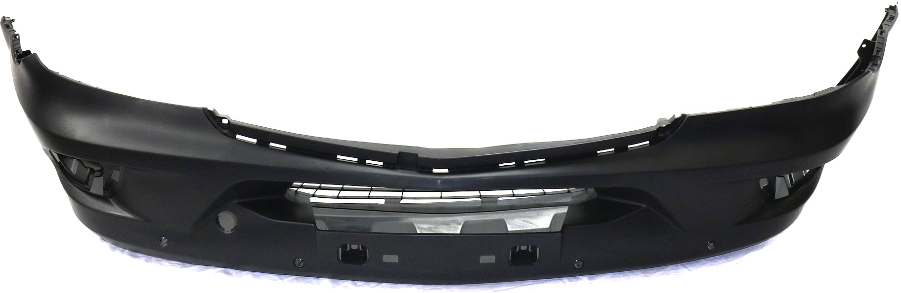 AM MERCEDES BENZ SPRINTER 14-18 FRONT BUMPER COVER Textured w o HLW Holes and Colln Warn w PAS FL Holes RWD SKU REPM010408 Partslink MB1000481 OEM 90688018709B51