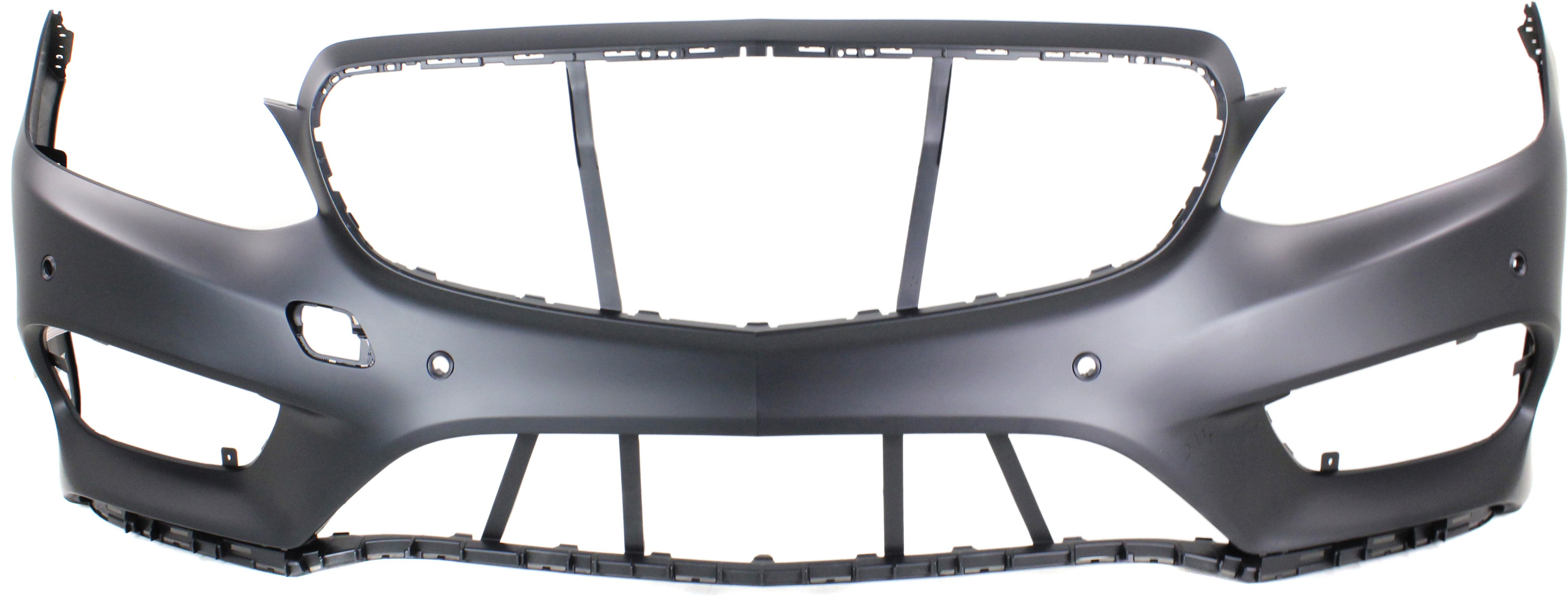 AM E CLASS 14-16 FRONT BUMPER COVER Prmd w AMG Styling Pkg w Parktronic Holes Sedan Wagon CAPA SKU REPM010417PQ Partslink MB1000411C OEM 21288527389999