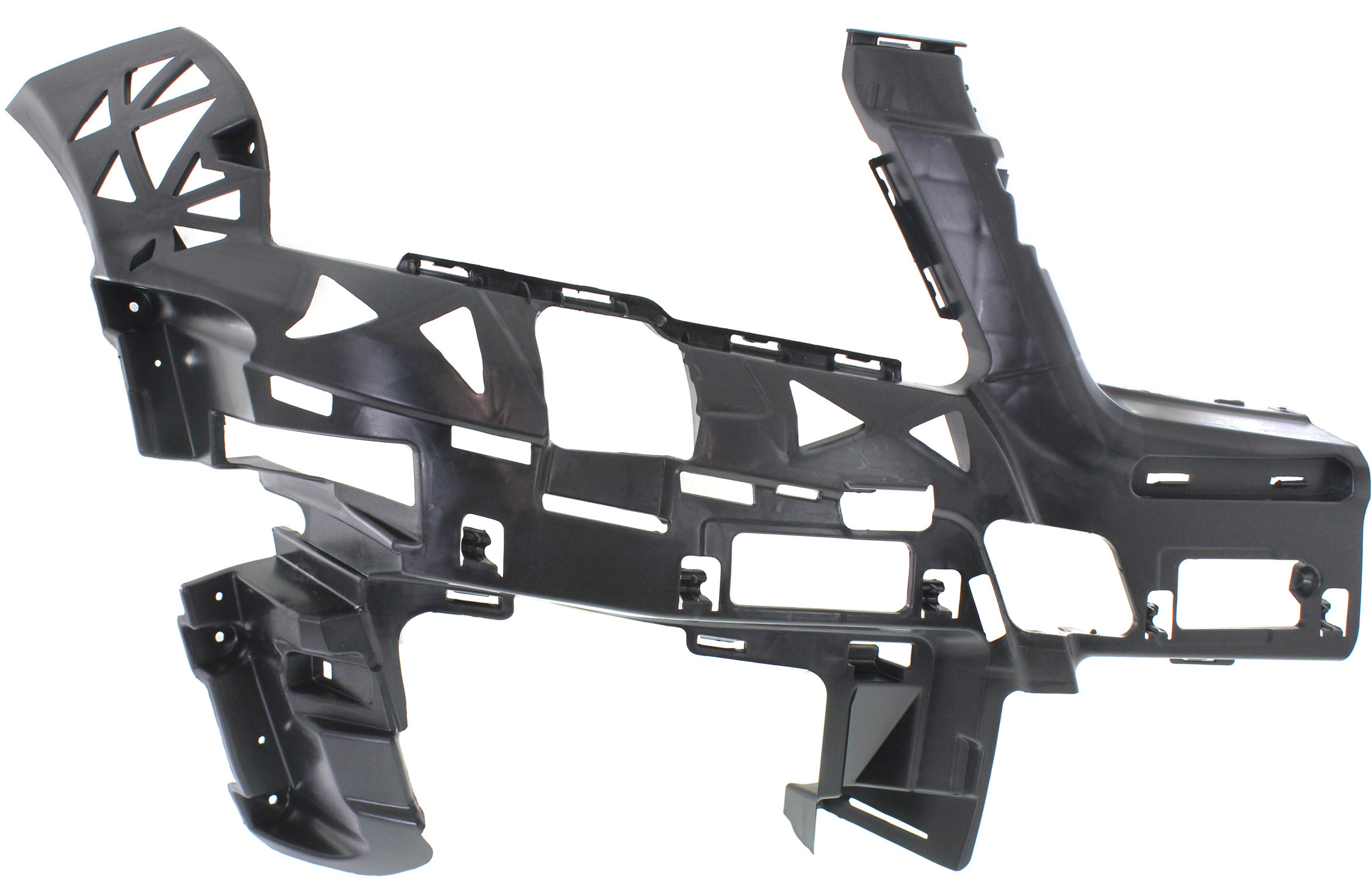 AM GLK CLASS 10-12 FRONT BUMPER BRACKET RH Base Carrier w o AMG Styling Pkg. Plastic SKU REPM013147 Partslink MB1043103 OEM 2048852065