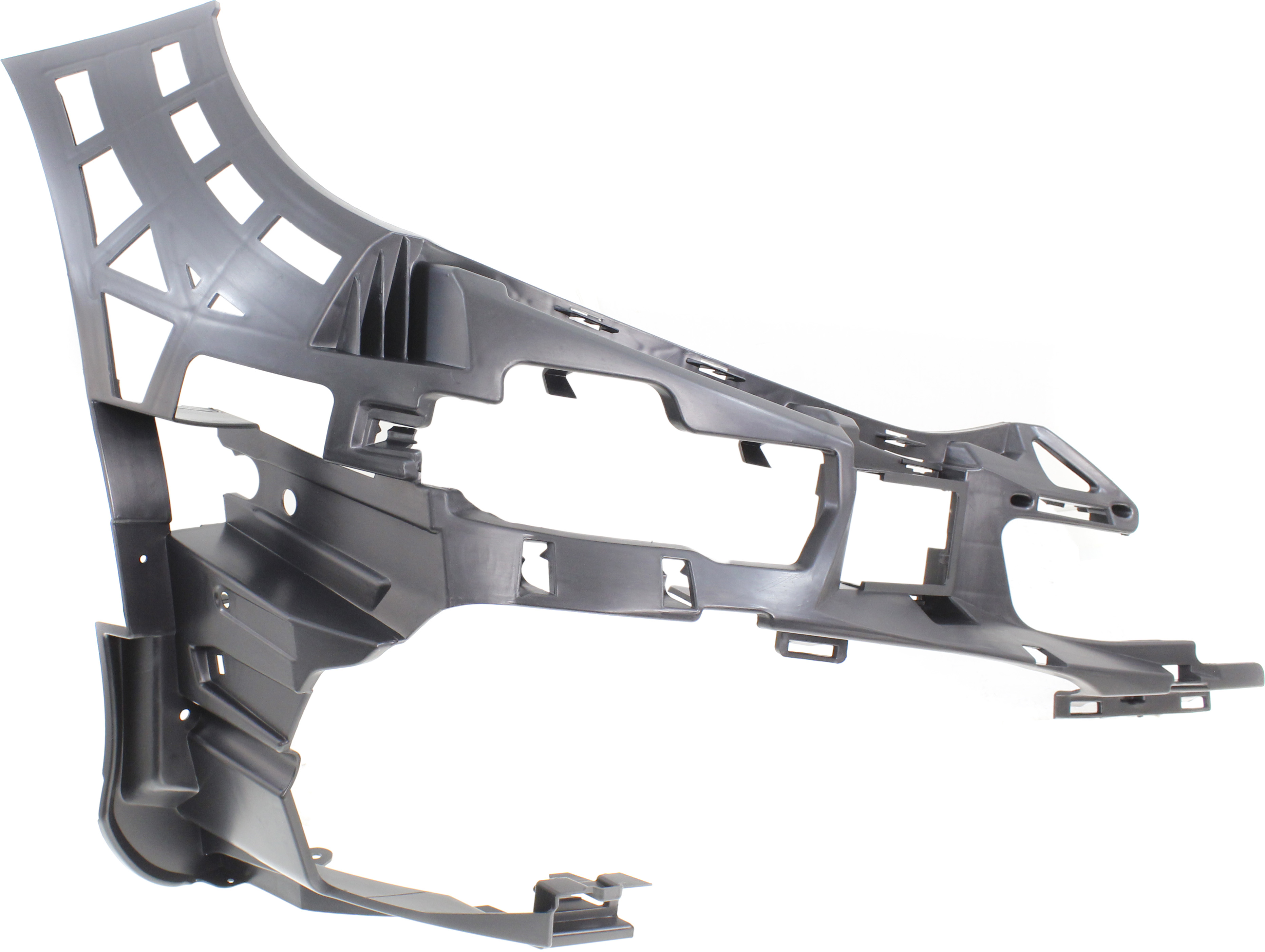 AM E63 AMG 14-16 FRONT BUMPER BRACKET RH Cover Support Sedan Wagon SKU REPM013169 Partslink MB1043107 OEM 2128855665