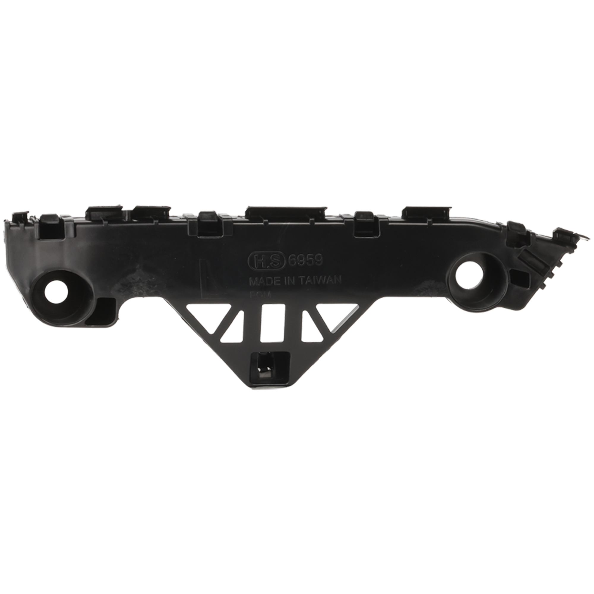 AM MAZDA 3-10-13 FRONT BUMPER RETAINER LH 2.0L 2.5L Eng HB Sdn SKU REPM014902 Partslink MA1032101 OEM BBM4500U1G