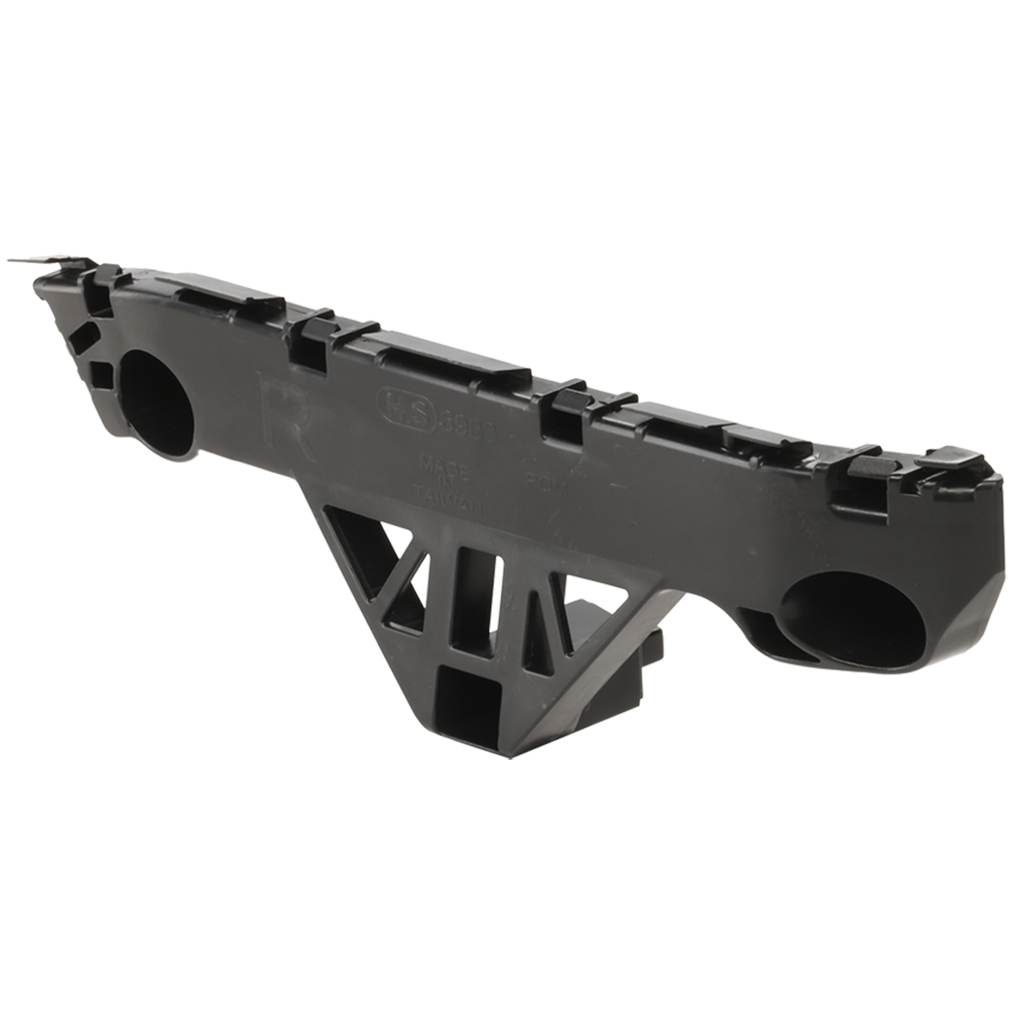 AM MAZDA 3-10-13 FRONT BUMPER RETAINER RH Plastic 2.3L Eng. Hatchback SKU REPM014903 Partslink MA1033103 OEM BBN6500T1C