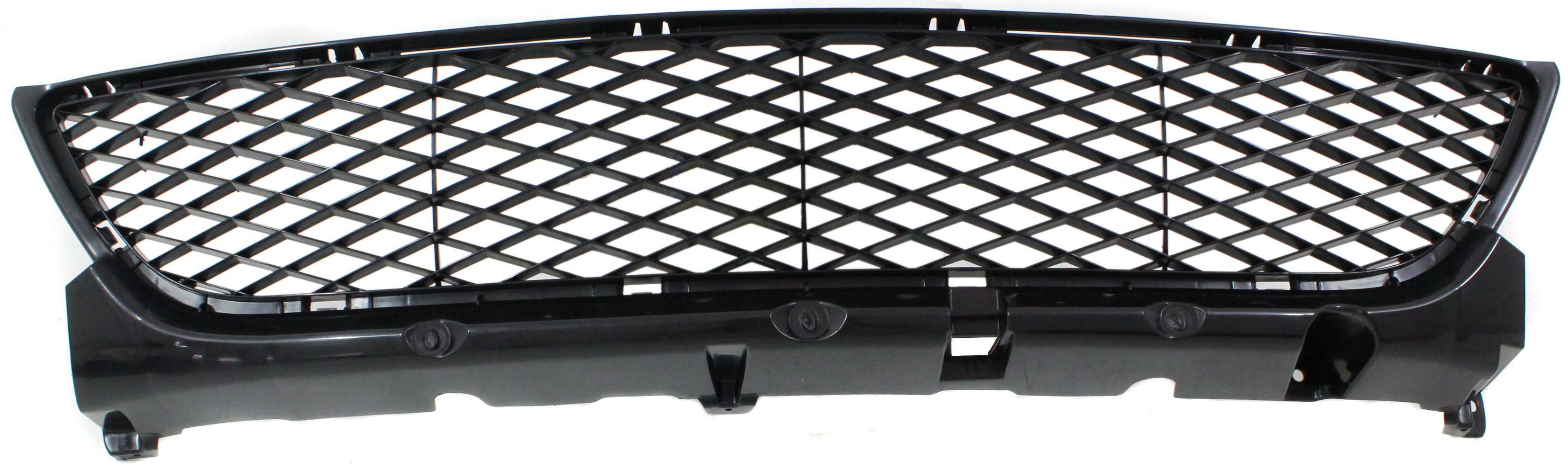 AM MAZDA 3-04-06 FRONT BUMPER GRILLE Front Cover Black Standard Type Sedan CAPA SKU REPM015309Q Partslink MA1036102C OEM BN8V501T1B