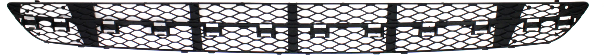 AM E CLASS 03-06 FRONT BUMPER GRILLE Center Black w Avantgarde Pkg w Sport Pkg w o AMG Styling Pkg Sdn Wgn 04-06 SKU REPM015322 Partslink MB1036121 OEM 2118850553