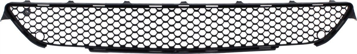 AM S350 S550-10-13 FRONT BUMPER GRILLE Center Black w AMG Sport Package SKU REPM015332 Partslink MB1036126 OEM 2218850453