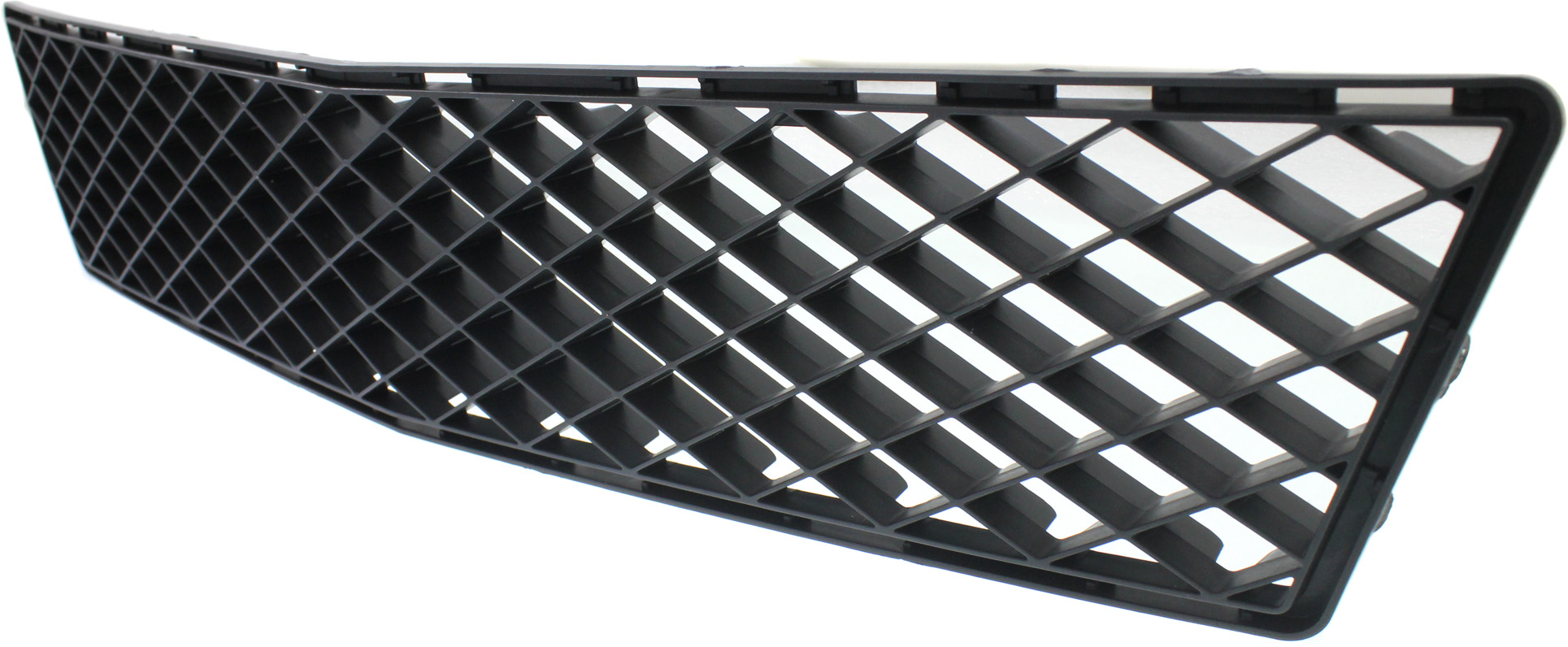 AM GLK CLASS 10-12 FRONT BUMPER GRILLE Center Text Black w o AMG Styling Pkg and Optical Off Road Pkg SKU REPM015342 Partslink MB1036129 OEM 2048851723