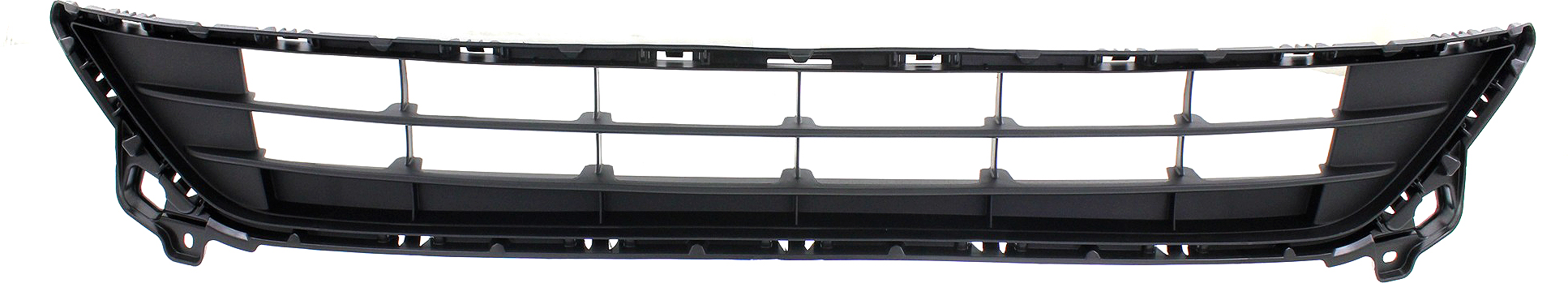 AM MAZDA 6-14-17 FRONT BUMPER GRILLE Lower Textured Black w o LED Light Holes and Smart City Brake System SKU REPM015345 Partslink MA1036122 OEM GJR9501T1A
