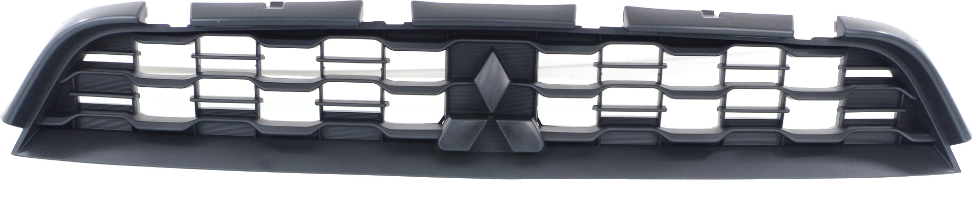 AM OUTLANDER SPORT RVR 13-15 FRONT BUMPER GRILLE Upper Textured CAPA SKU REPM015350Q Partslink MI1200262C OEM 6402A288