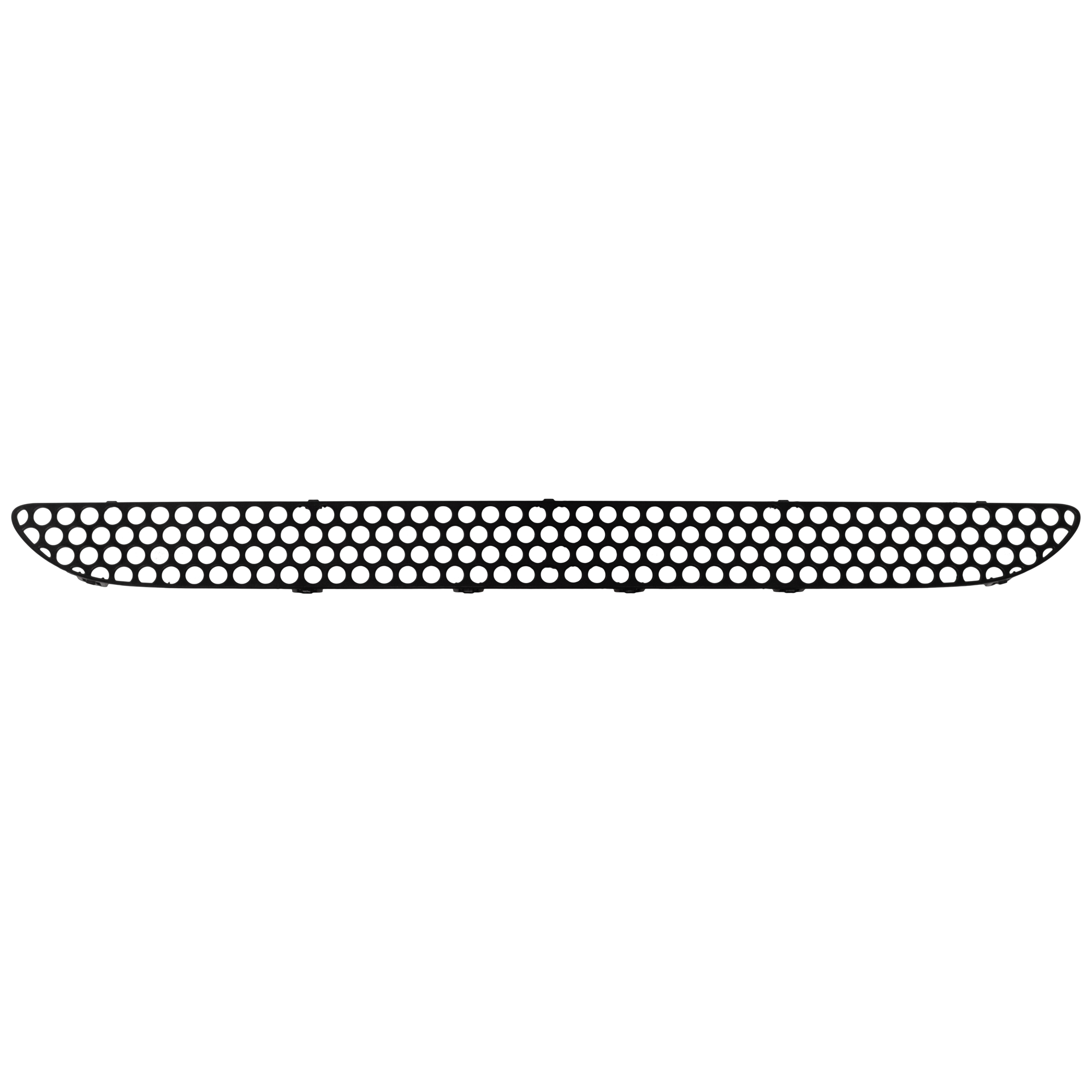 AM ML CLASS 98-05 FRONT BUMPER GRILLE Air Inlet Textured 30.71 In. w Sport Pkg and Round Fog Lights SKU REPM015354 Partslink MB1036135 OEM 1638850081