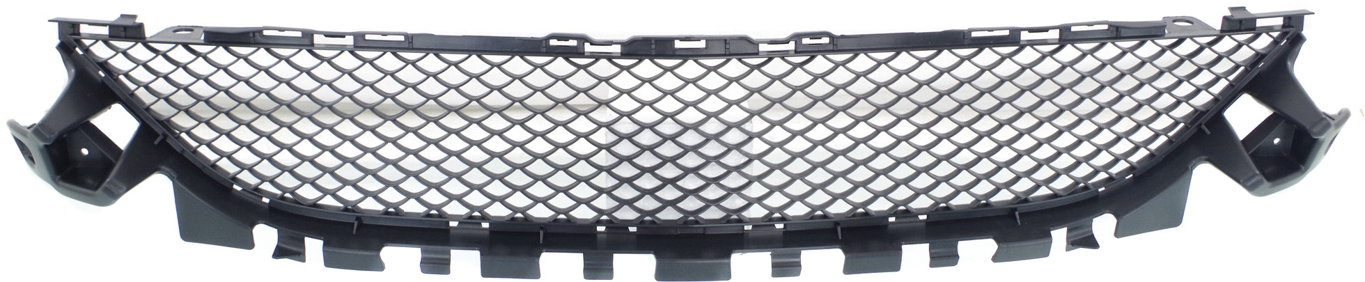AM C CLASS 15-18 FRONT BUMPER GRILLE Center Textured Black w AMG Styling Package Exc. C63 C350 Conv Cpe Sdn SKU REPM015361 Partslink MB1036143 OEM 2058852123