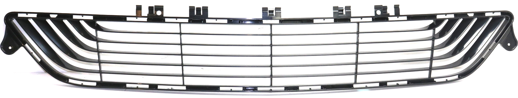 AM E CLASS 14-16 FRONT BUMPER GRILLE Center Textured Black w o AMG Pkg Exc. Hybrid Model Sedan Wagon SKU REPM015363 Partslink MB1036136 OEM 2128850722
