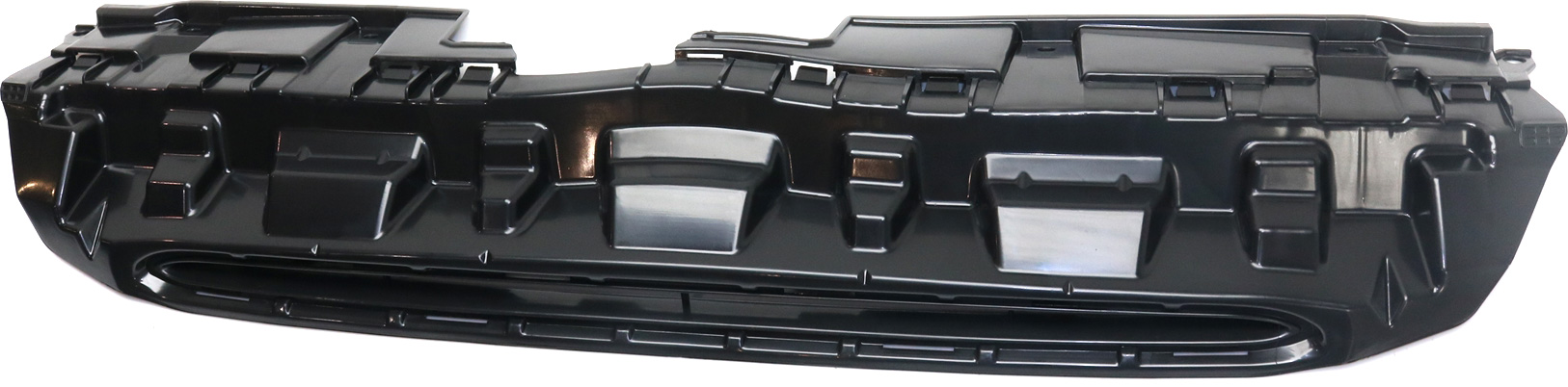 AM MIRAGE 14-15 RADIATOR SUPPORT COVER Upper Textured Black SKU REPM015365 Partslink MI1224103 OEM 6400D370
