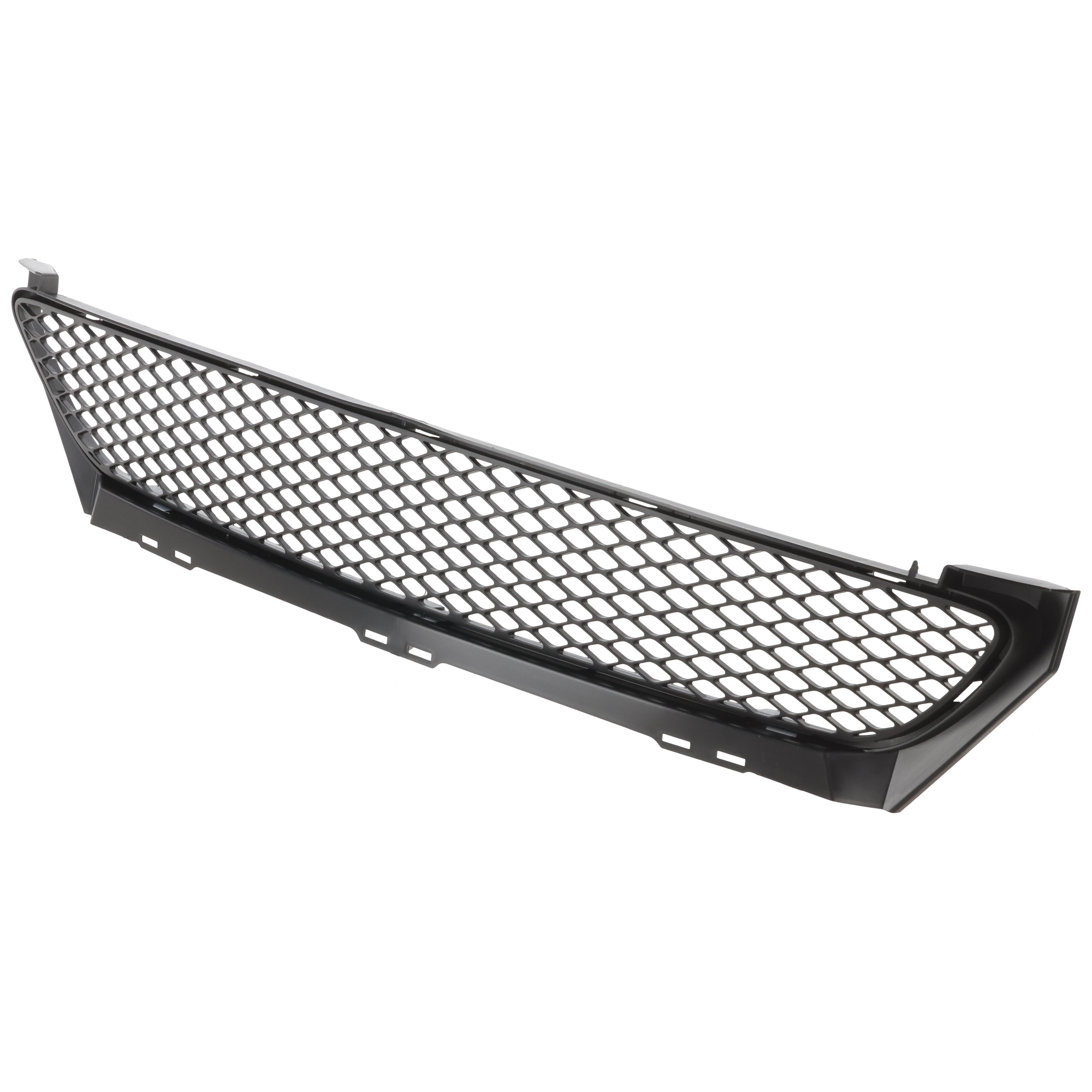 AM SLK CLASS 05-11 FRONT BUMPER GRILLE Center Textured Black w o AMG Styling Package SKU REPM015366 Partslink MB1036147 OEM 1718850123