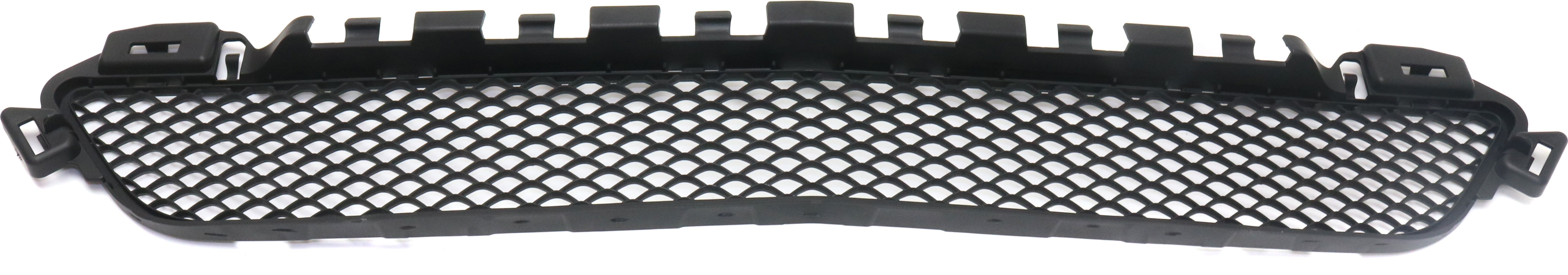 AM C300-15-18 FRONT BUMPER GRILLE Center Textured Black w o AMG Styling and Luxury Package Conv Cpe Sdn SKU REPM015367 Partslink MB1036144 OEM 2058850423