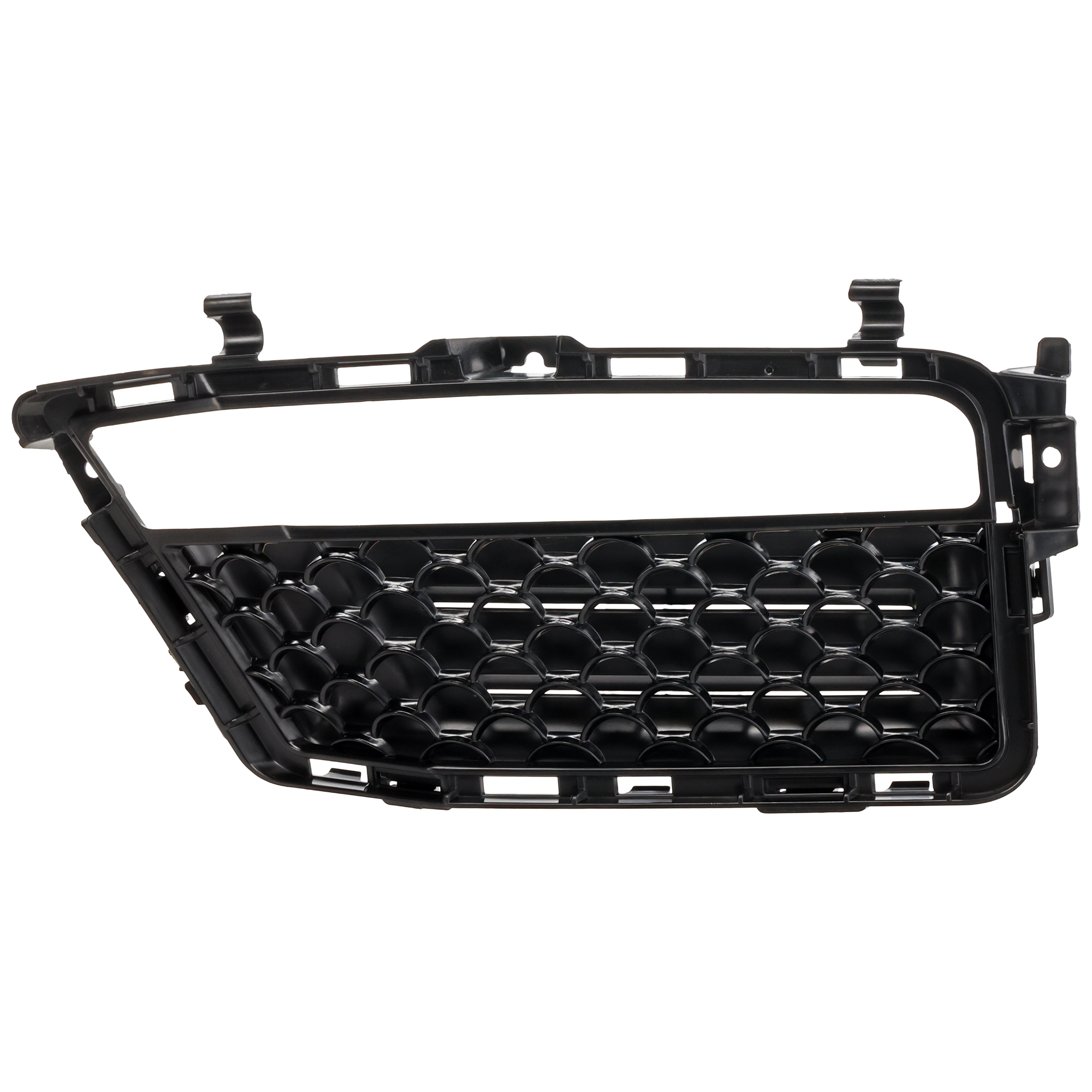 AM E63 AMG 10-13 FOG LAMP COVER LH Outer Black Sedan Wagon SKU REPM015504 Partslink MB1036114 OEM 2128850553