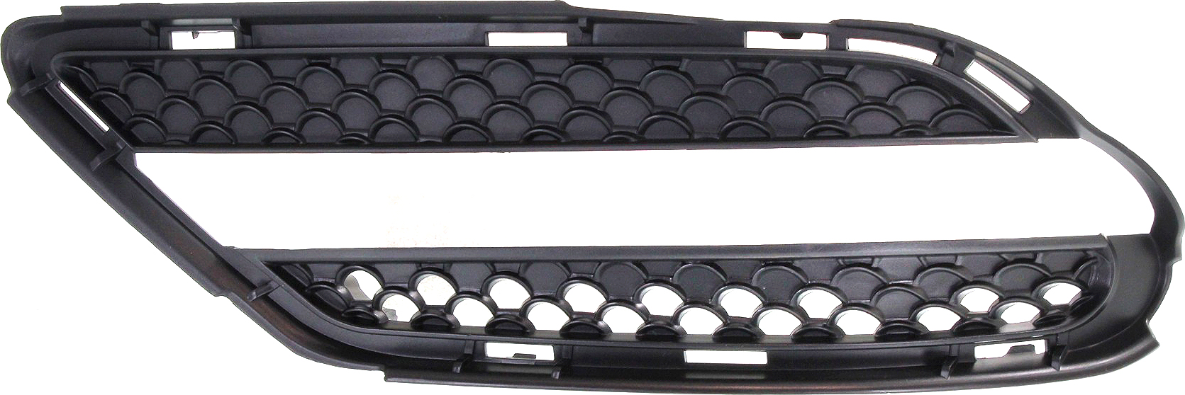 AM S CLASS 07-13 FRONT BUMPER GRILLE LH Outer w Sport and Light Pkg Exc. S63 S65 Models SKU REPM015516 Partslink MB1038123 OEM 2218851553