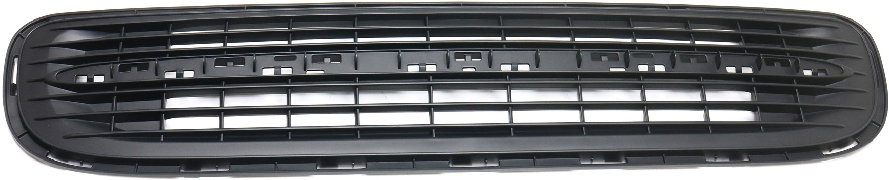 AM COOPER 11-15 FRONT BUMPER GRILLE Textured Base Model w o Chrome John Cooper Works Pkg CAPA SKU REPM0155333Q Partslink MC1036100C OEM 51117250785