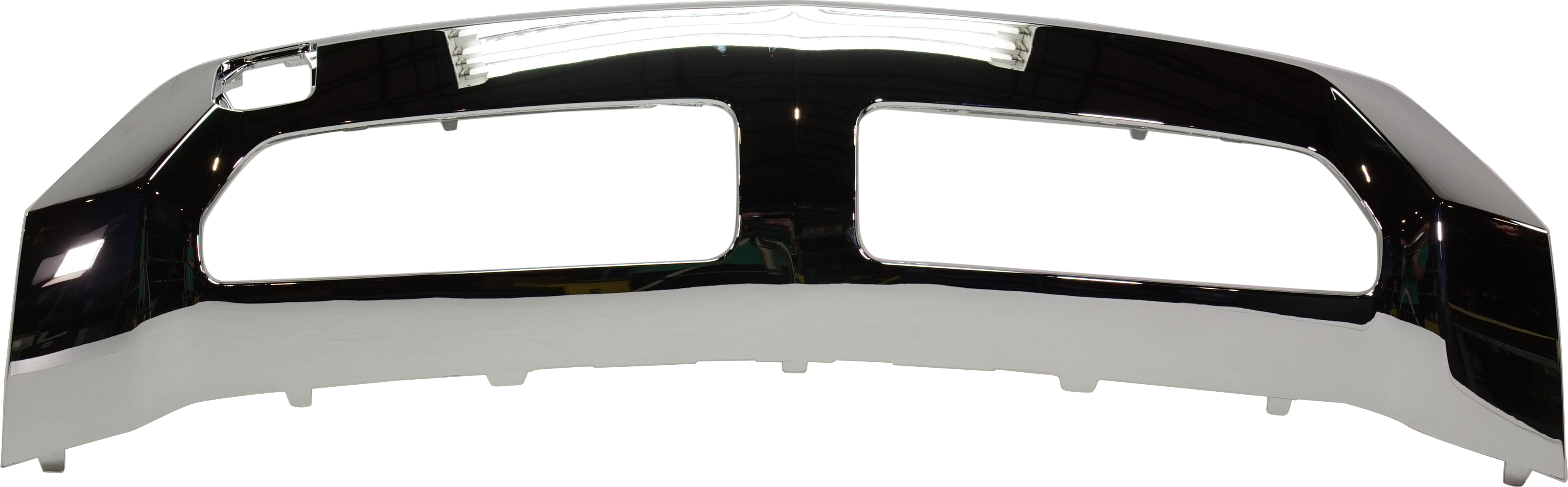 AM ML250 ML350-12-15 FRONT BUMPER MOLDING Lower Chrome w o AMG Styling Pkg. SKU REPM015909 Partslink MB1095107 OEM 1668858025