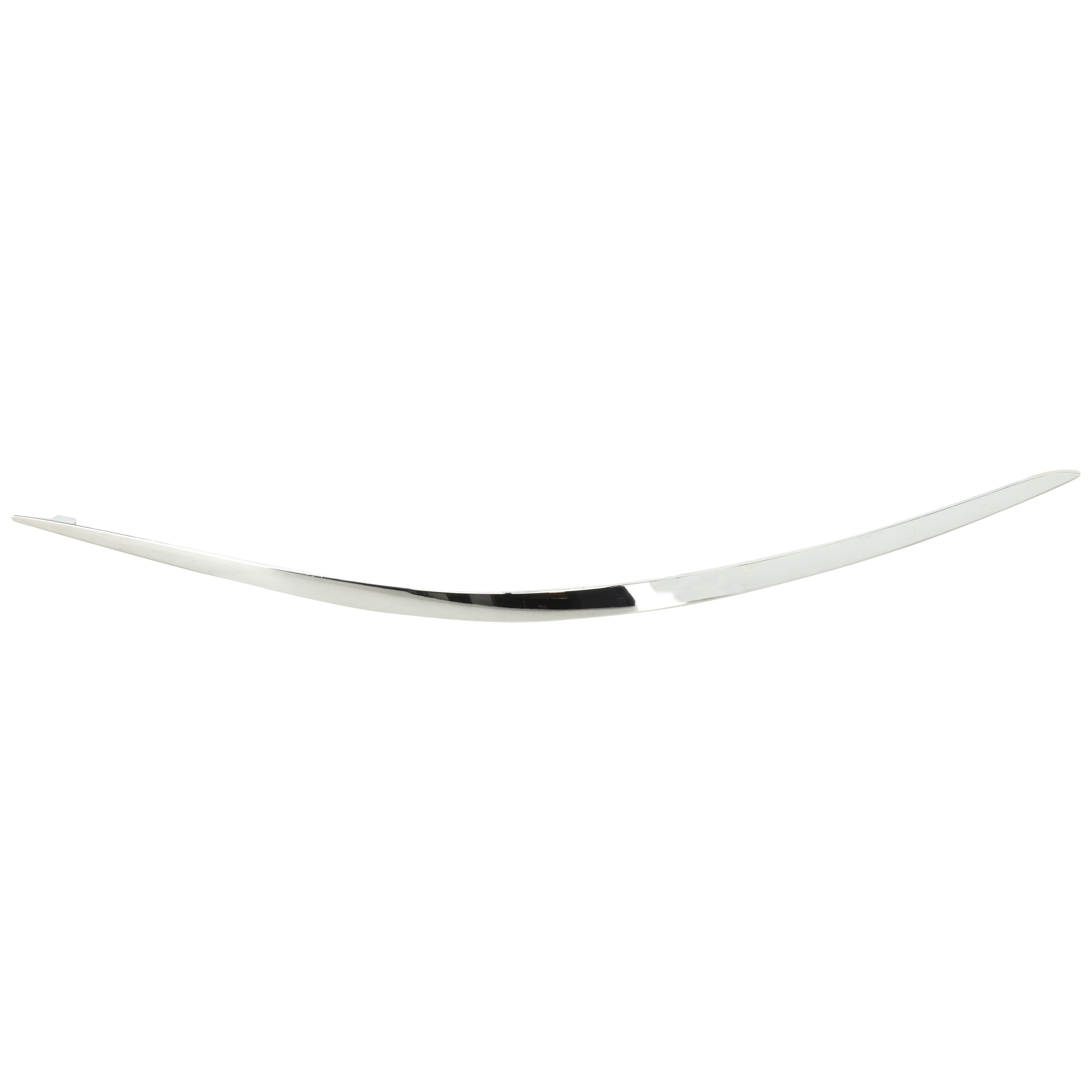 AM E CLASS 07-09 FRONT BUMPER MOLDING RH Impact Strip Chrome Sedan Wagon SKU REPM016101 Partslink MB1059115 OEM 2118852421