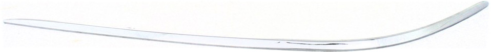 AM S CLASS 03-06 FRONT BUMPER MOLDING LH Chrome 220 Chassis SKU REPM016114 Partslink MB1058110 OEM 2208850574