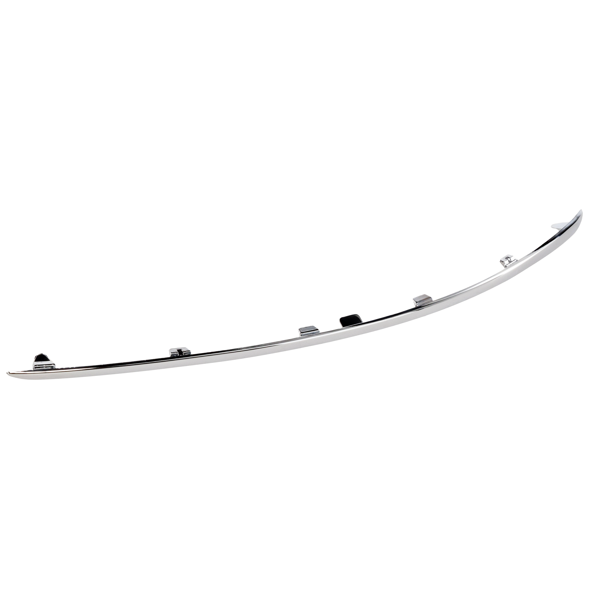 AM C CLASS 08-11 FRONT BUMPER MOLDING RH w o AMG Styling Pkg SKU REPM016125 Partslink MB1047110 OEM 2048850821