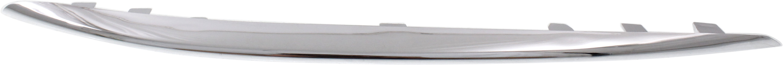 AM C300-15-18 FRONT BUMPER MOLDING LH Upper Chrome w o AMG Styling Package and Luxury Package Sedan SKU REPM016148 Partslink MB1046129 OEM 2058850374