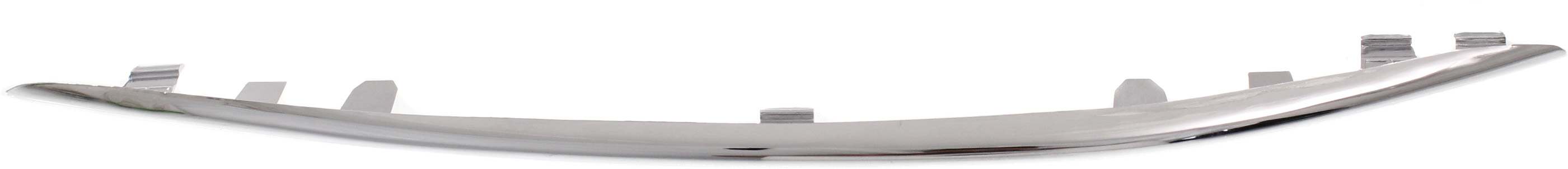 AM C300-15-18 FRONT BUMPER MOLDING LH Lower Chrome w o AMG Styling Package and Luxury Package Sedan SKU REPM016150 Partslink MB1046130 OEM 2058851174