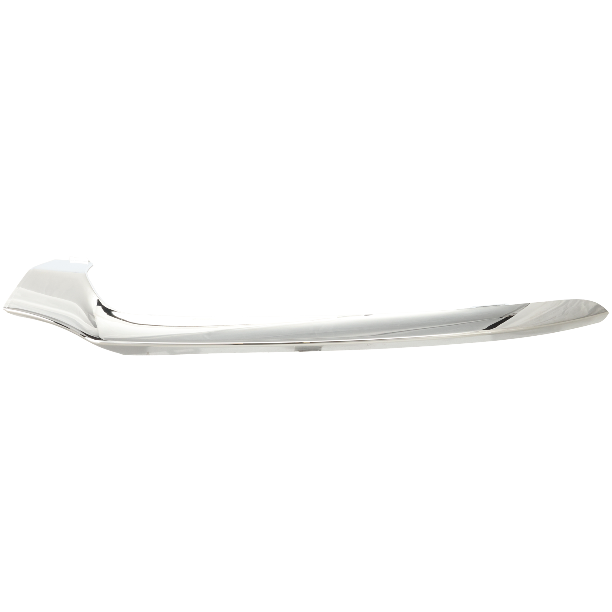AM C300 C400-15-18 FRONT BUMPER MOLDING LH Chrome w AMG Styling Package w o Night Package Conv Cpe Sdn SKU REPM016156 Partslink MB1046121 OEM 2058851374