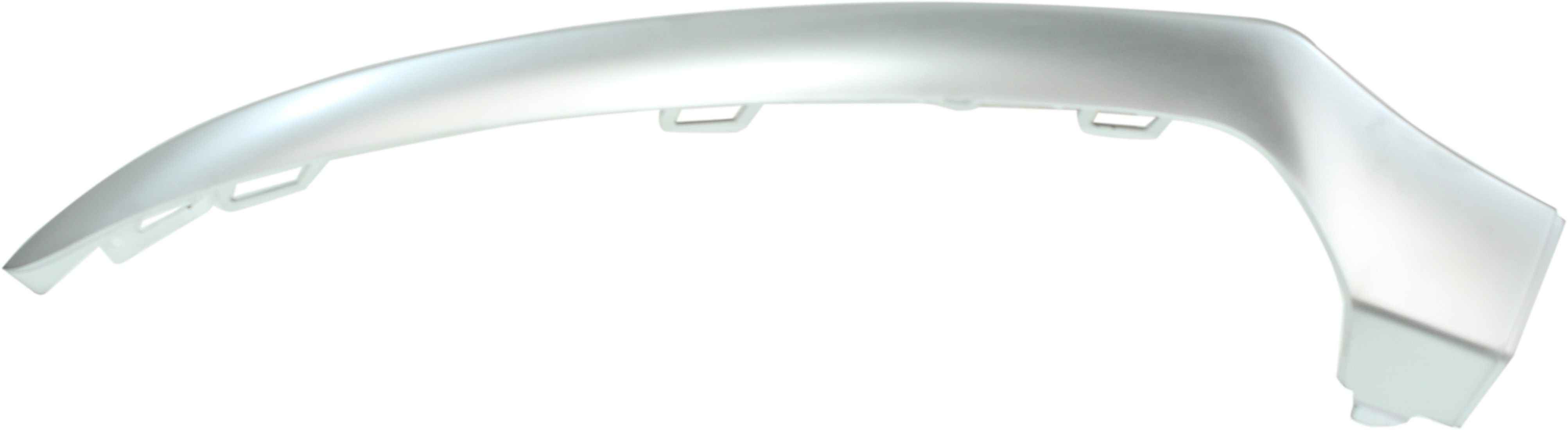 AM C43 AMG C450 AMG 16-18 FRONT BUMPER MOLDING LH Satin Chr w o Night Package Sedan SKU REPM016160 Partslink MB1046132 OEM 2058851900