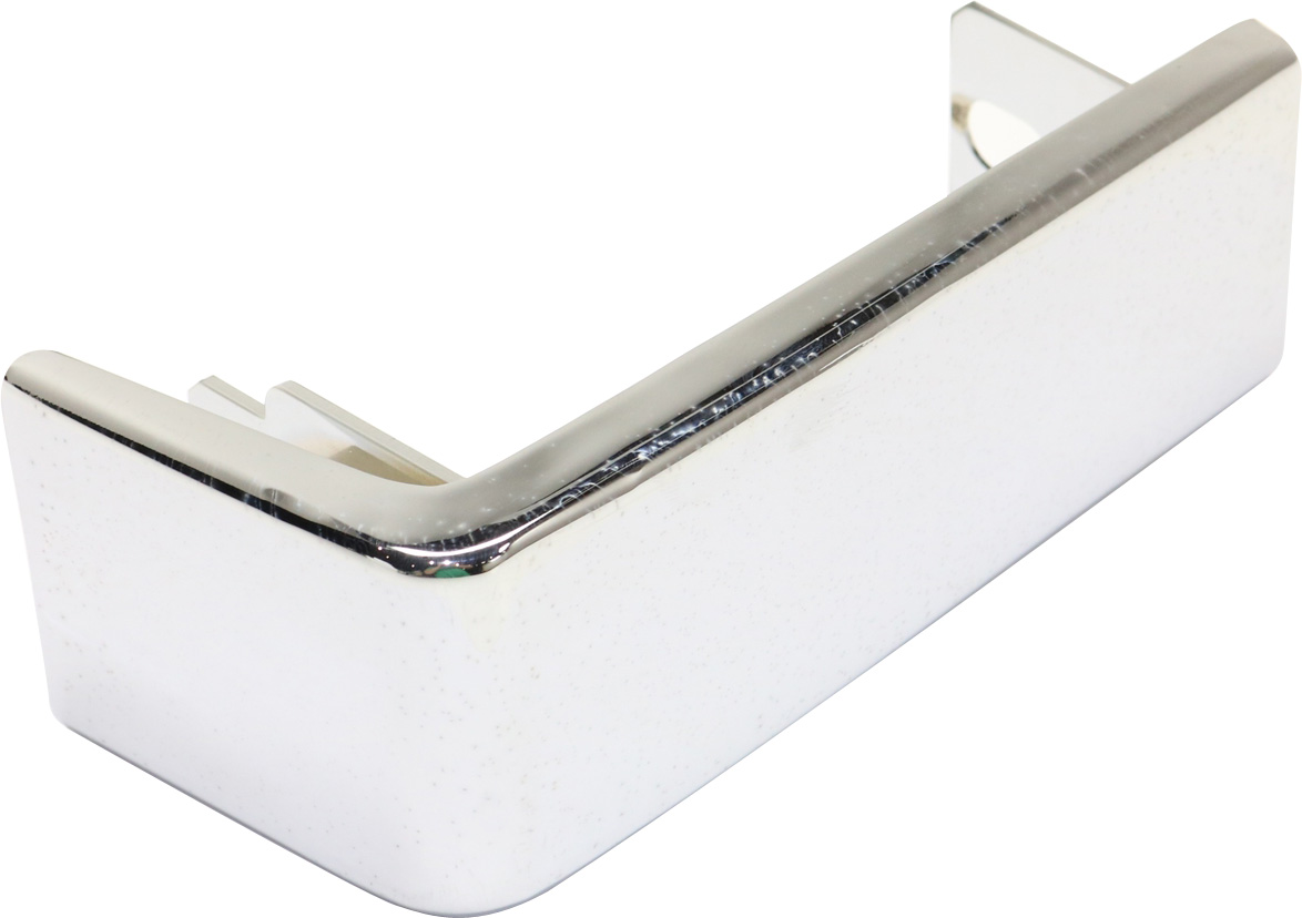 AM G63 G65 AMG 13-18 FRONT BUMPER MOLDING LH Cover Extension Chrome Steel SKU REPM016304 Partslink MB1046116 OEM 4638850422