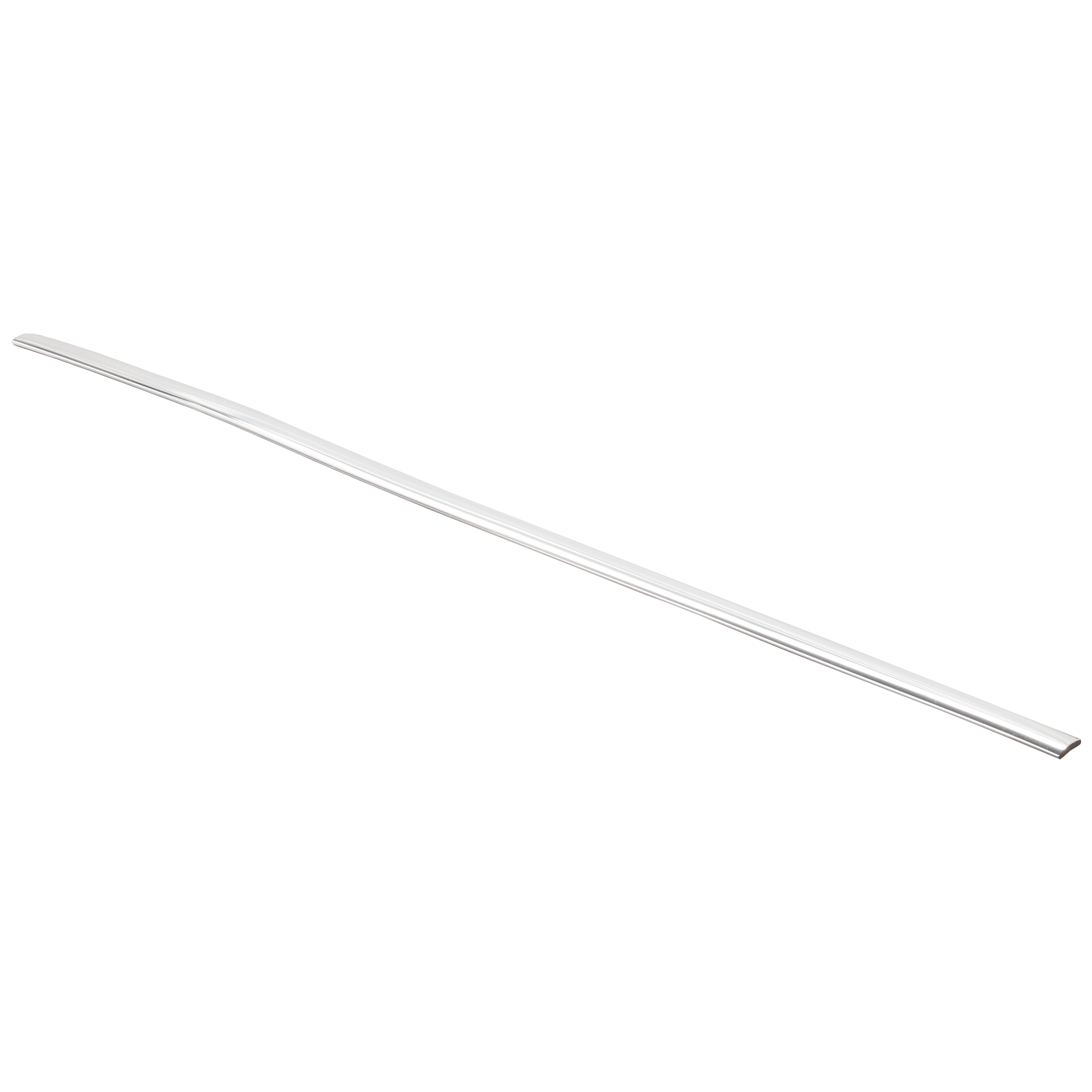 AM GRAND MARQUIS 06-11 FRONT BUMPER MOLDING RH=LH Pvc+Steel Silver SKU REPM016501 Partslink FO1046102 OEM 6W3Z17C829A 9W3Z17C829A