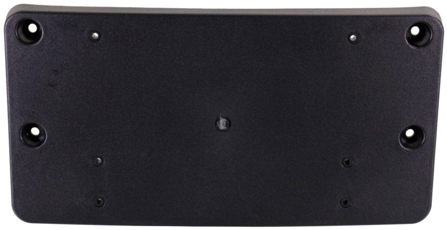 AM C CLASS 08-11 FRONT LICENSE PLATE BRACKET Black w AMG Pkg Exc. C63 Model SKU REPM017311 Partslink MB1068110 OEM 2048171878