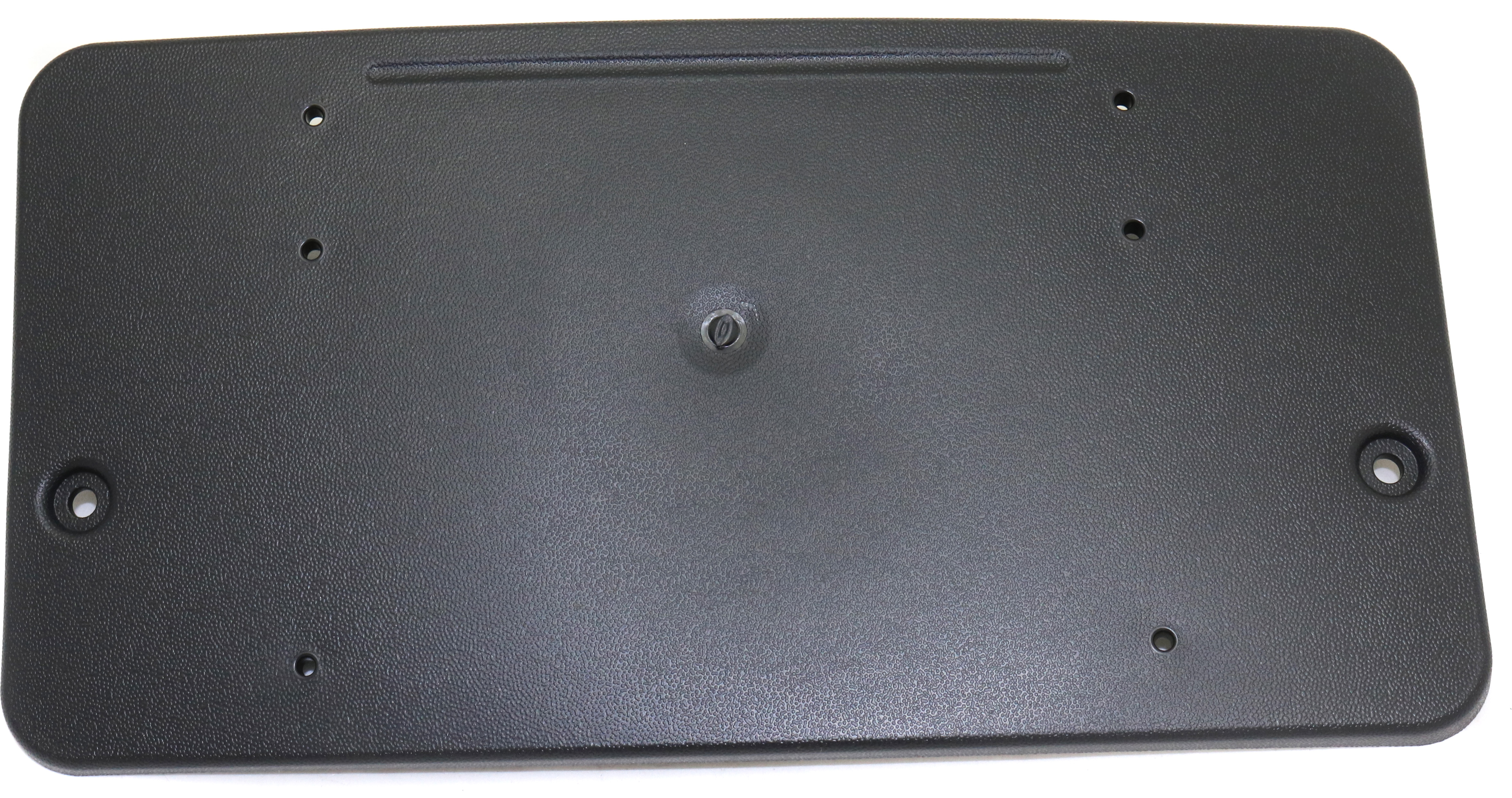 AM ML CLASS 08-11 FRONT LICENSE PLATE BRACKET Textured w o AMG Styling Pkg. and Sport Pkg. Expt ML63 SKU REPM017326 Partslink MB1068121 OEM 1648851381