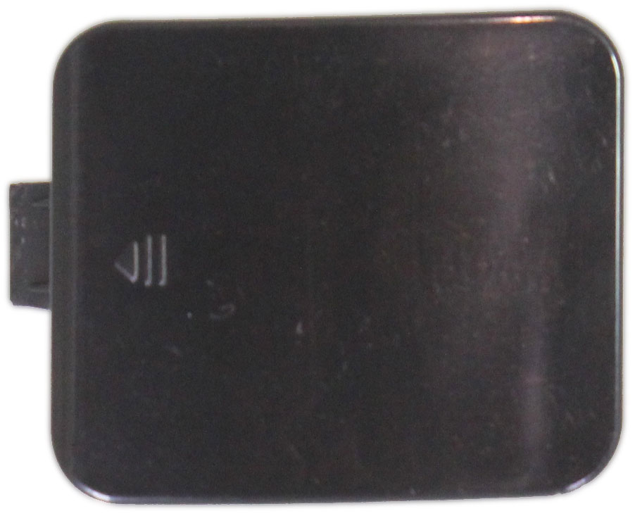 AM S CLASS 07-11 FRONT BUMPER TOW HOOK COVER Black Code 040 SKU REPM018405 Partslink MB1029102 OEM 22188502239040