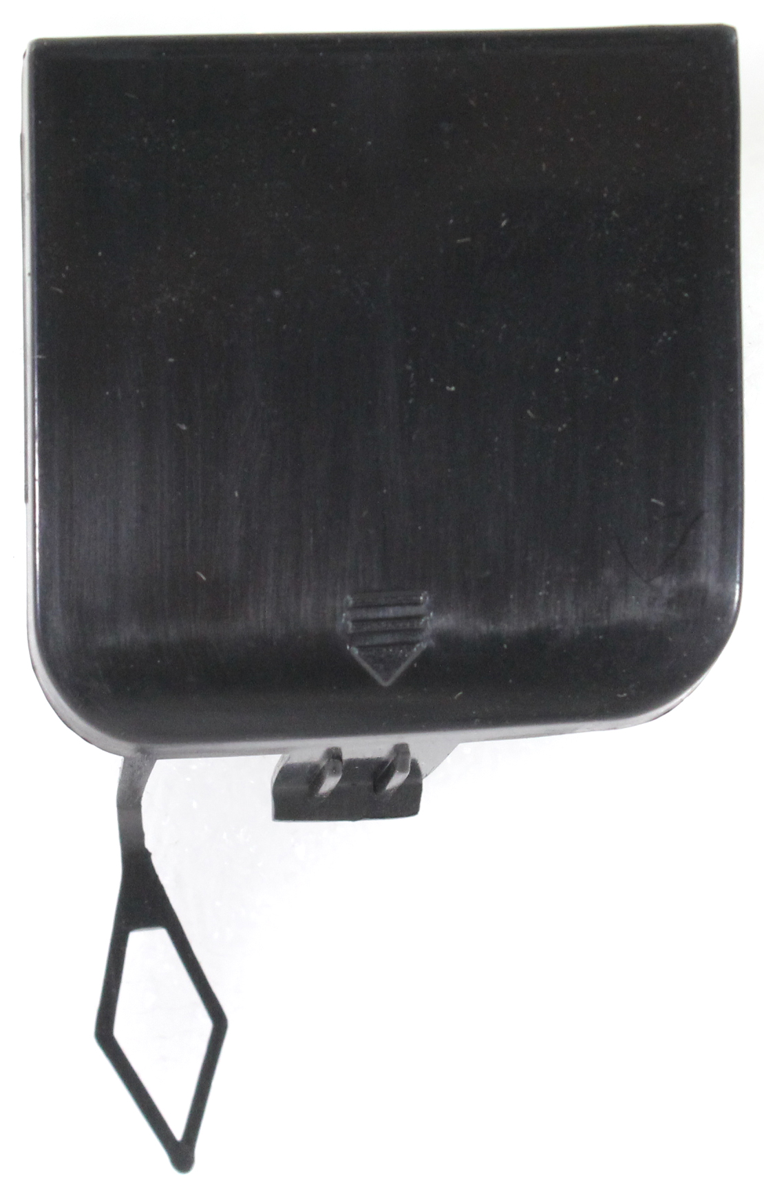 AM S CLASS 03-06 FRONT BUMPER TOW HOOK COVER RH Black Code 040 w o Sport Pkg SKU REPM018406 Partslink MB1029101 OEM 22088512239040
